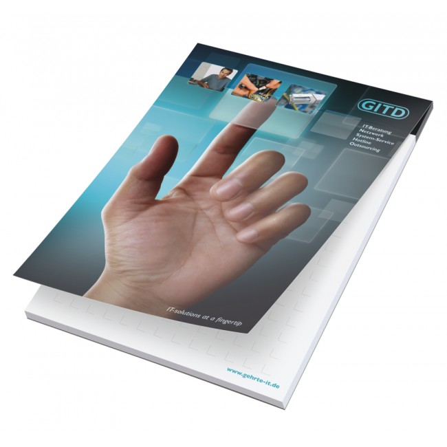 2x Schreibblöcke Eulen Design - DIN A5 50 Blatt Liniert Blau