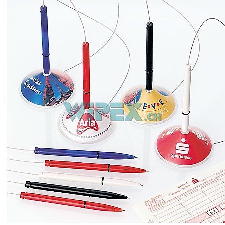 KUGELSCHREIBERSTÄNDER günstig bedrucken mit Logo als Werbegeschenk ab 3