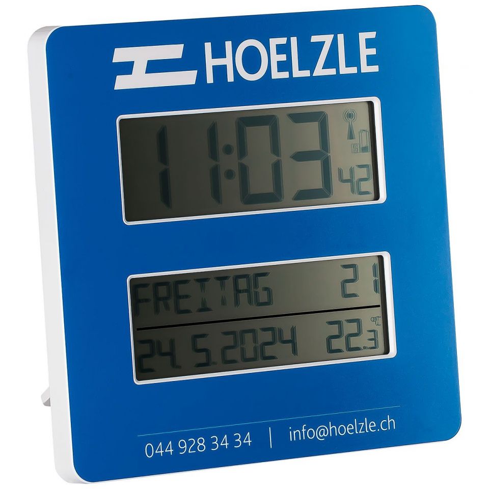 funkuhr mit temperatur