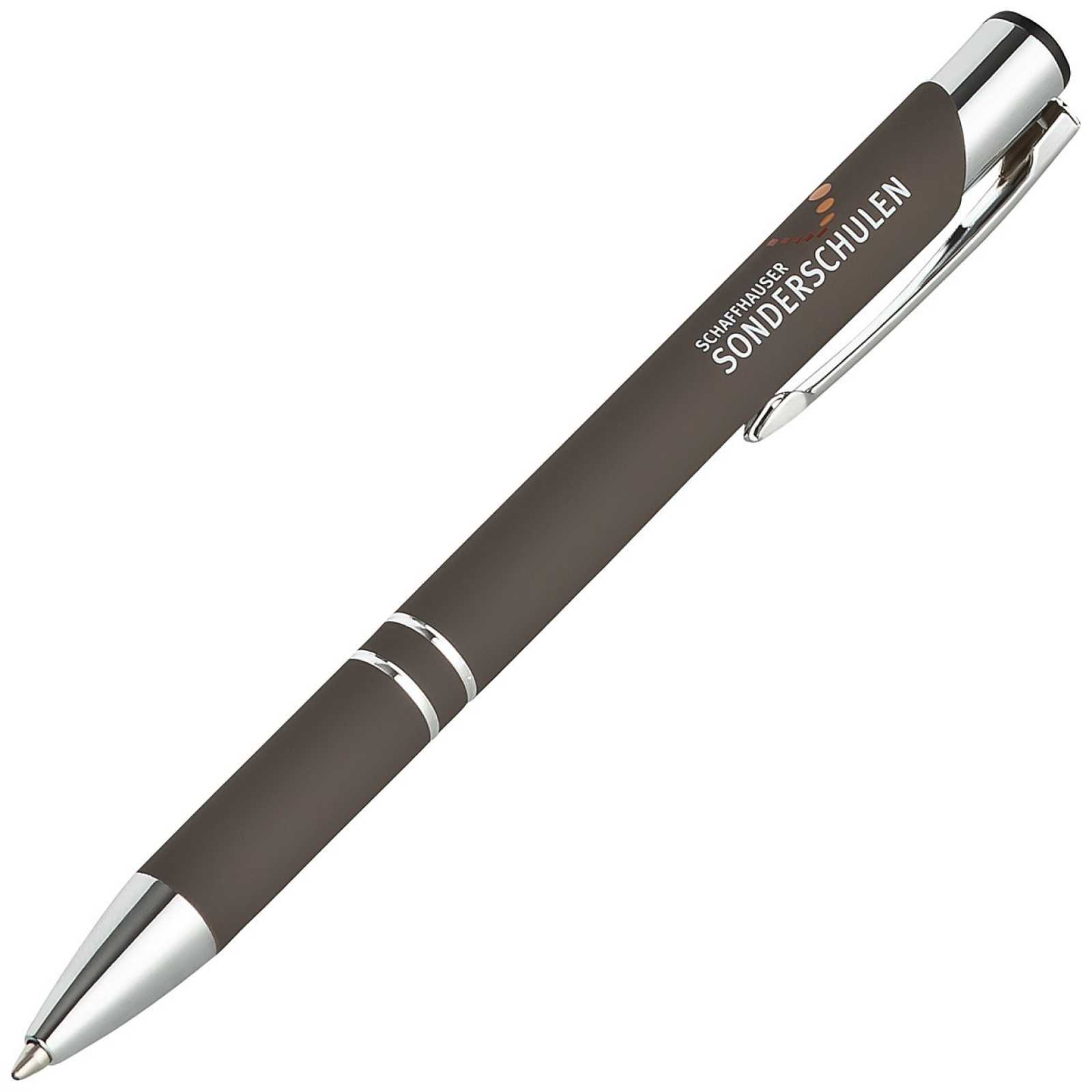 KUGELSCHREIBER SOFT TOUCH günstig bedrucken mit Logo als Werbegeschenk ...