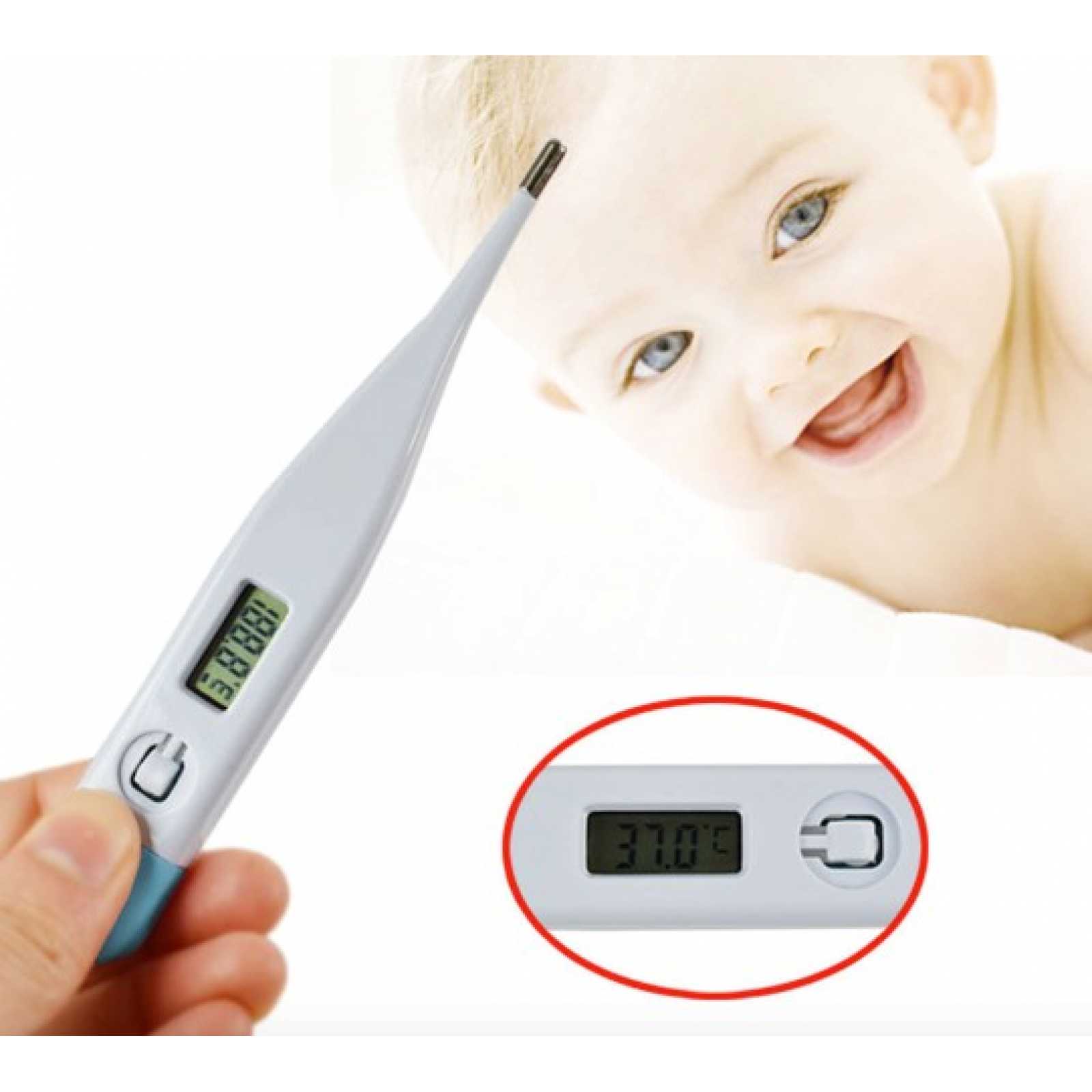 Digitales Fieberthermometer günstig bedrucken mit Logo als Werbegeschenk ab 2,90 CHF | WIPEX ...