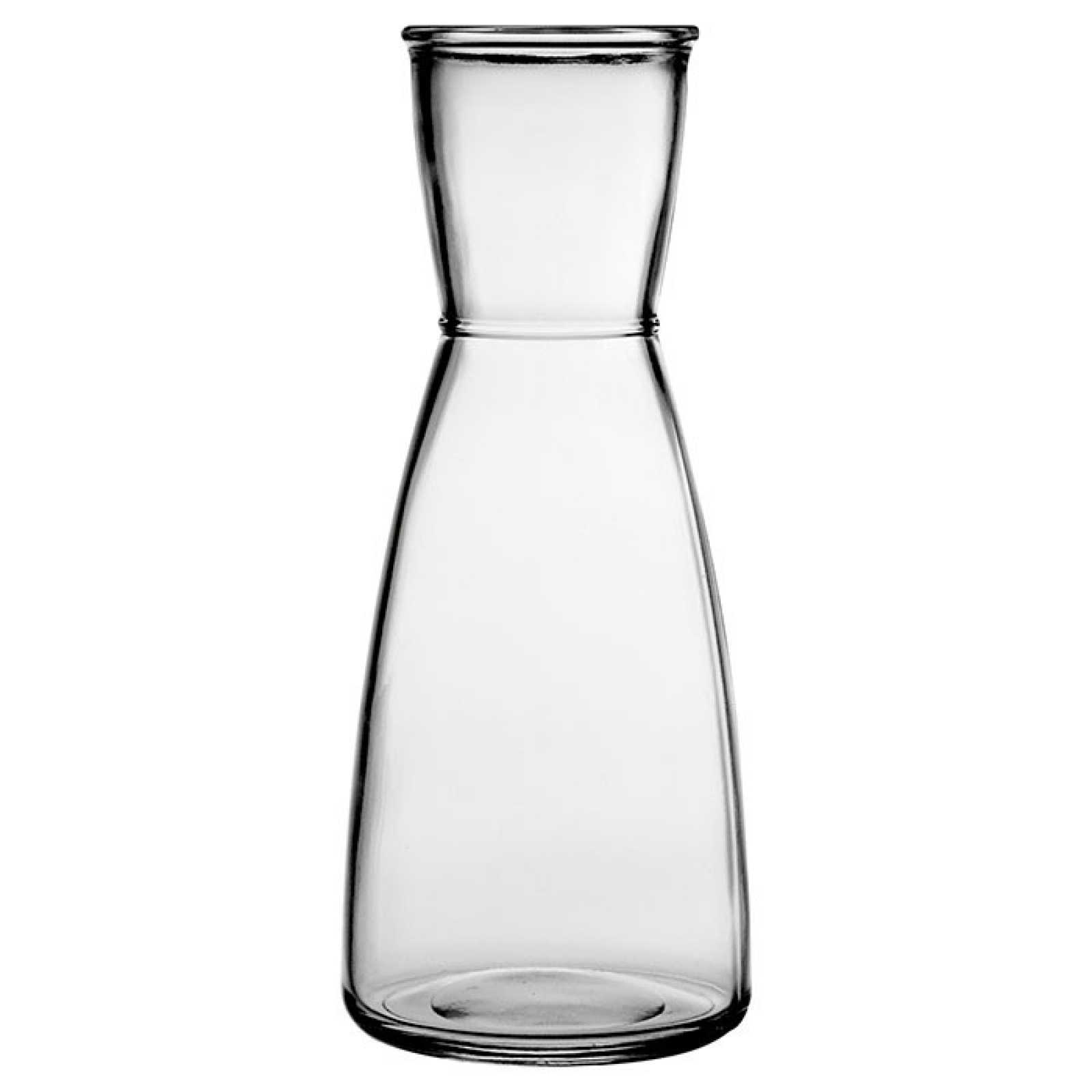 Wasserkaraffe Luxor 1L günstig bedrucken mit Logo als Werbegeschenk ab