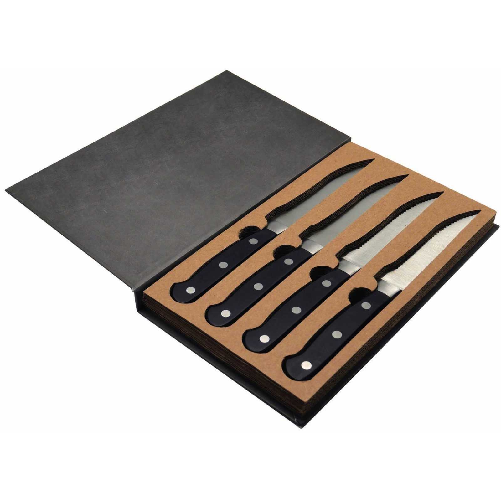 Steakmesser Set günstig bedrucken mit Logo als Werbegeschenk ab 12,90