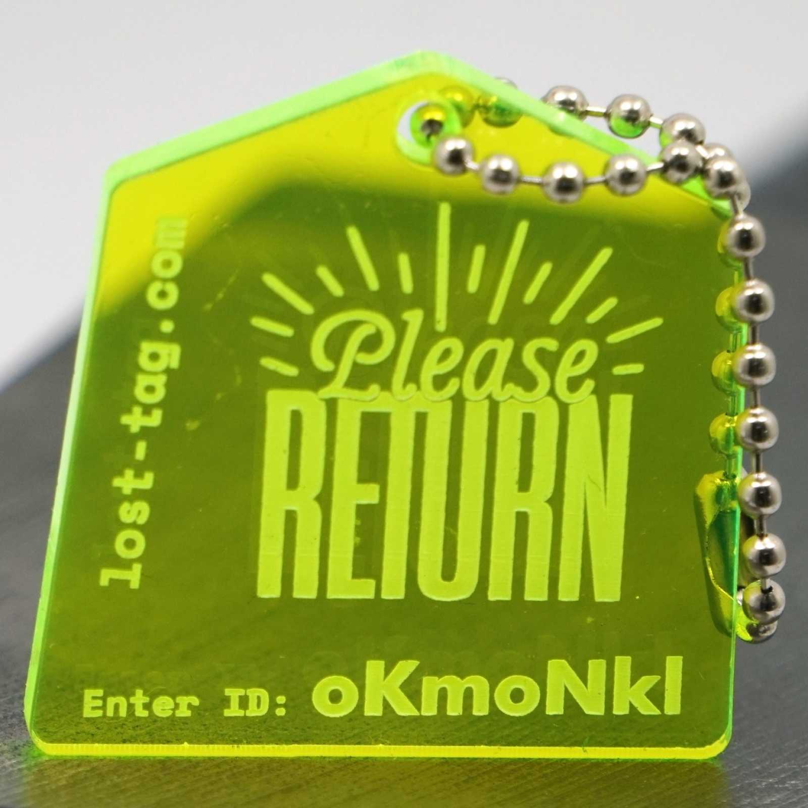 Lost Tag günstig bedrucken mit Logo als Werbegeschenk ab 1,70 CHF WIPEX Werbemittel AG