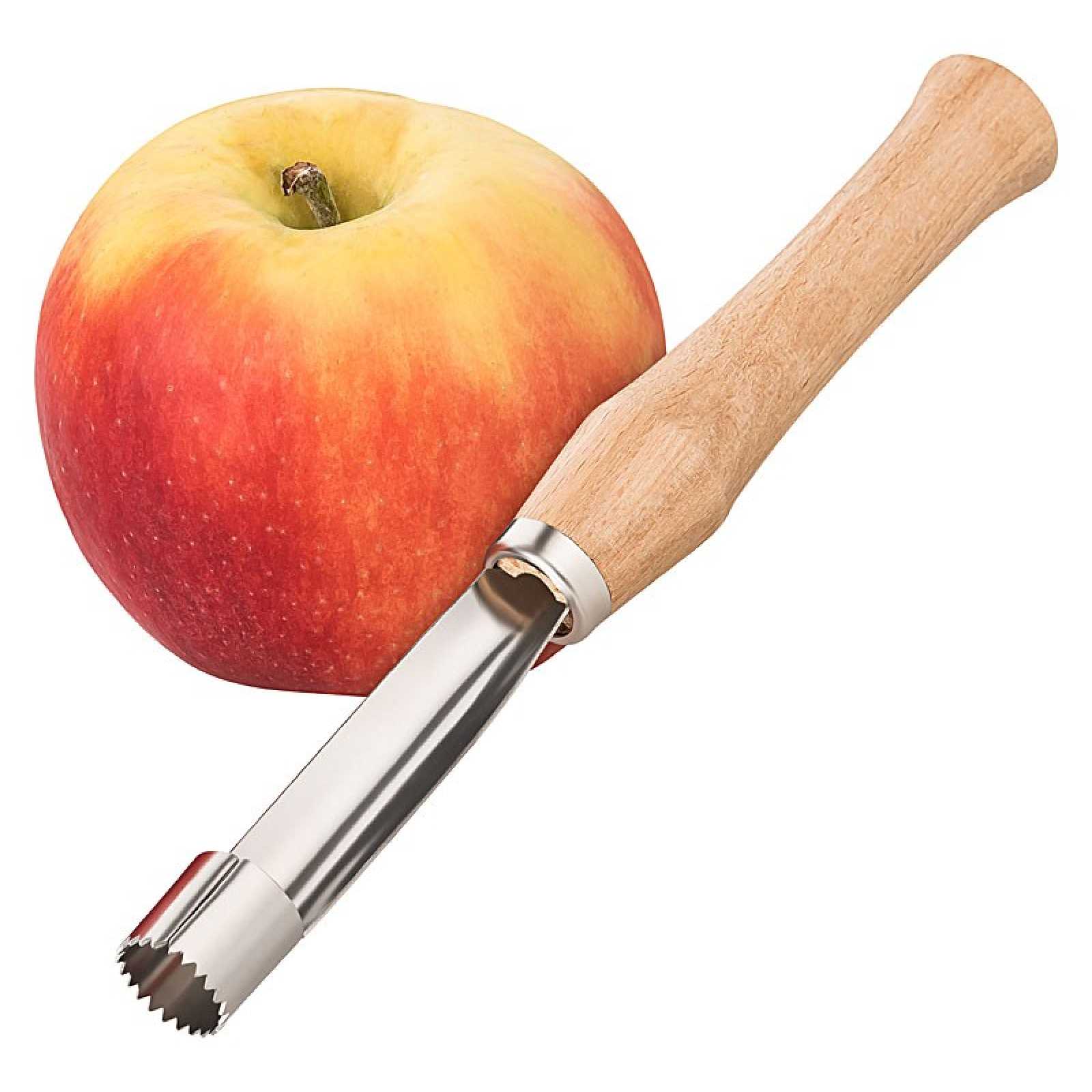 Apfelausstecher mit Holzgriff
