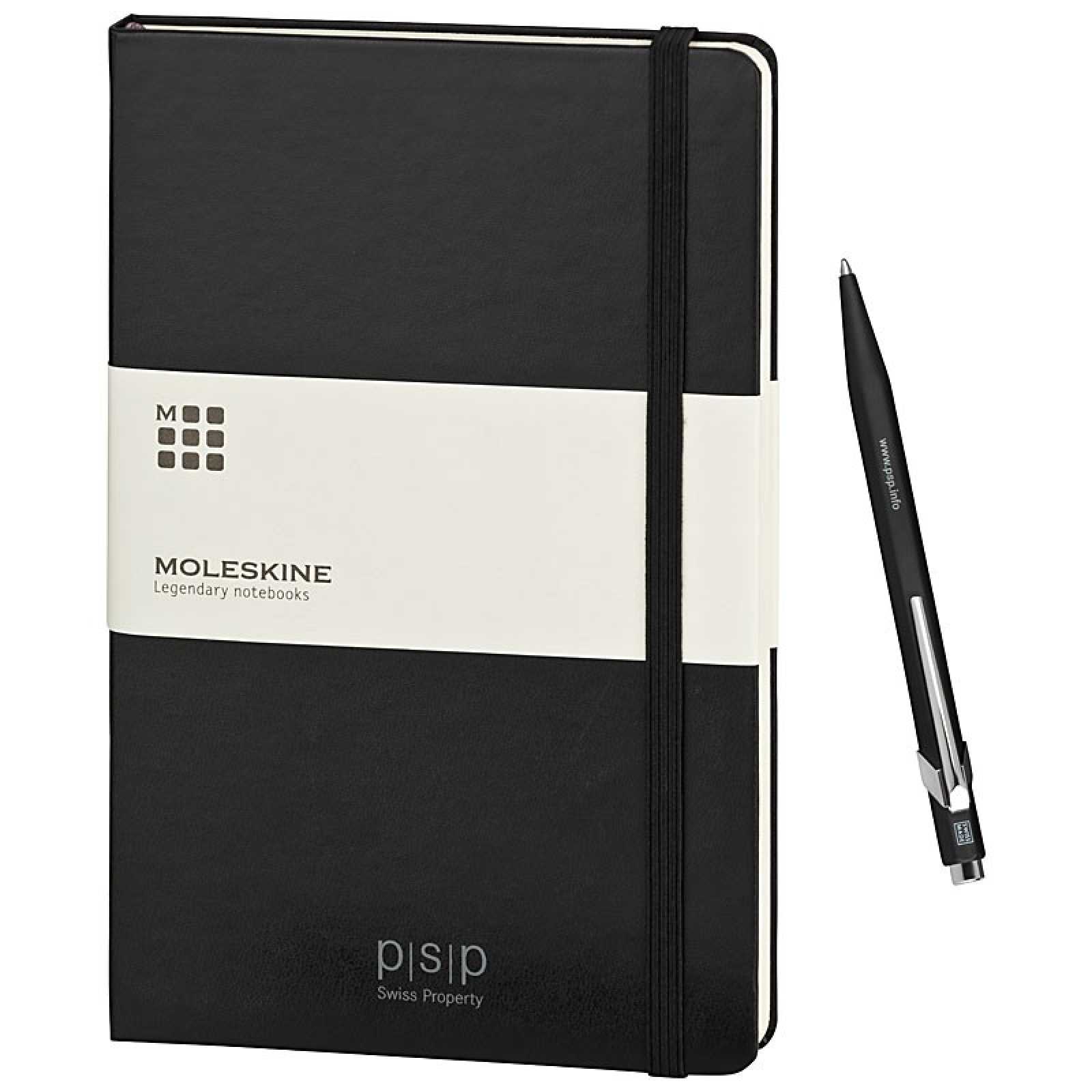 NOTIZBUCH MOLESKINE LARGE A5 günstig bedrucken mit Logo als