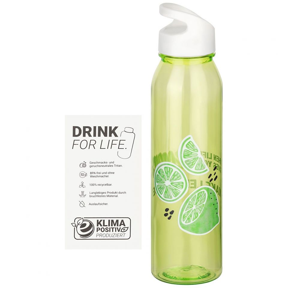 Faltbare Trinkflasche - ökologische Werbeartikel, zusammenfaltbare