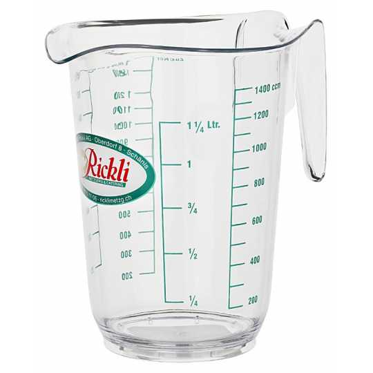 MESSBECHER 1.0 LITER günstig bedrucken mit Logo als Werbegeschenk ab 1